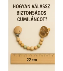 Hogyan válassz biztonságos cumiláncot? Minden, amit tudnod kell